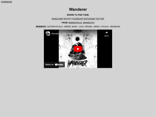 wanderer screenshot
