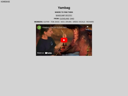yambag screenshot
