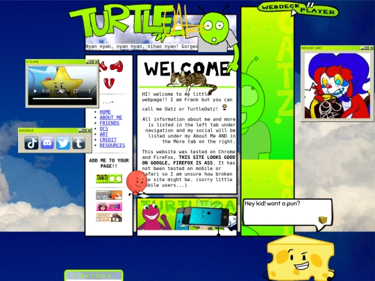 HOMEPAGE screenshot