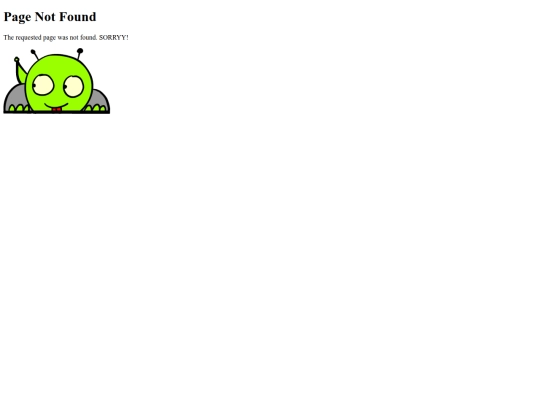 not_found screenshot