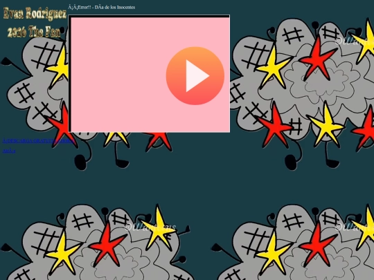 error-inocentes screenshot