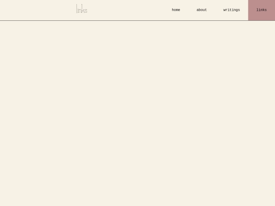 links screenshot
