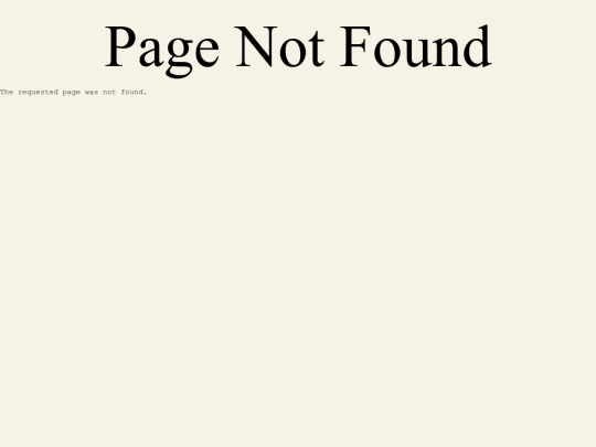 not_found screenshot