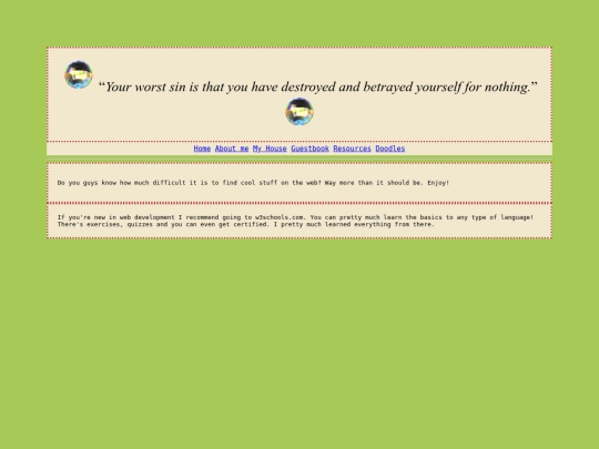 Resources screenshot