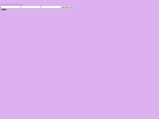 shopgenerator screenshot