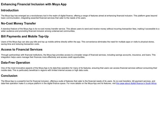 moya screenshot