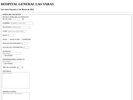 FORMULARIOS/formulariodoctor screenshot