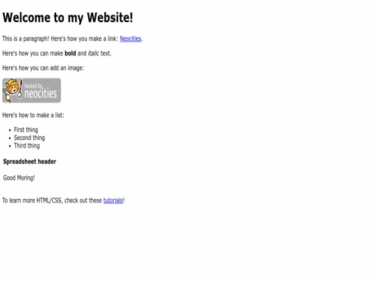 index screenshot