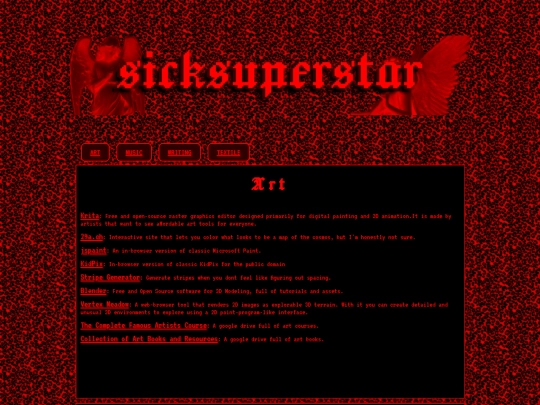 ARTMUSICWRITING screenshot