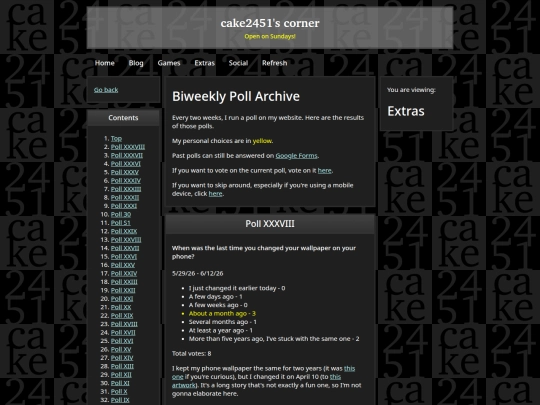 extras/poll-archive screenshot