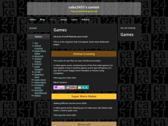 gameslist screenshot