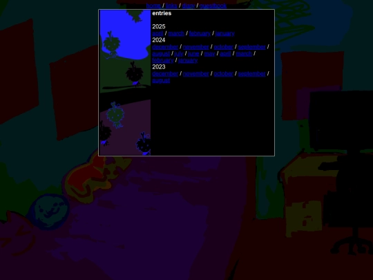 diary screenshot