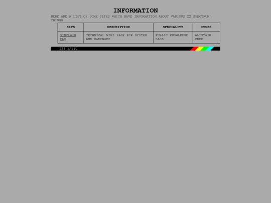 tables/information_table screenshot