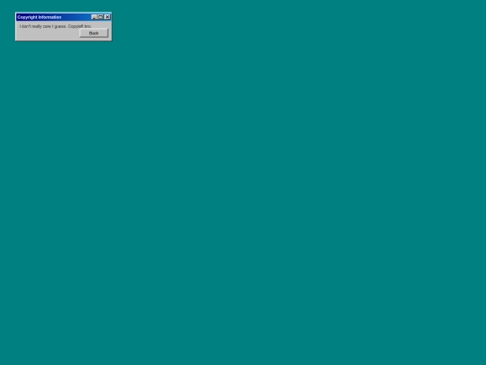 copyrightinfo screenshot