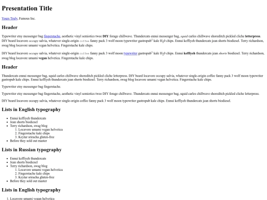 presentations screenshot