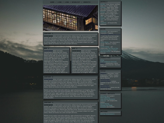 favlist screenshot