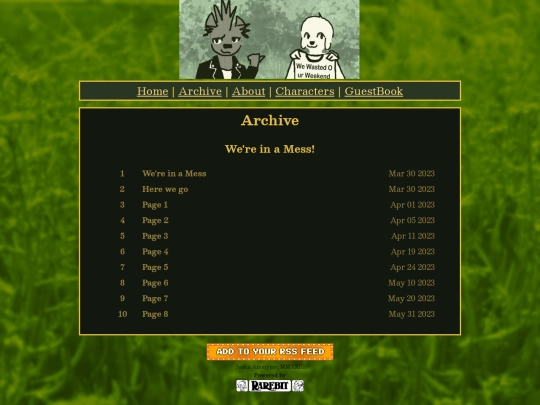 archive screenshot