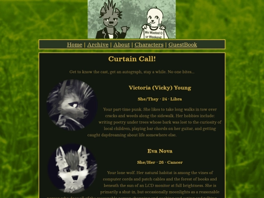 characters screenshot