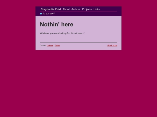 links screenshot