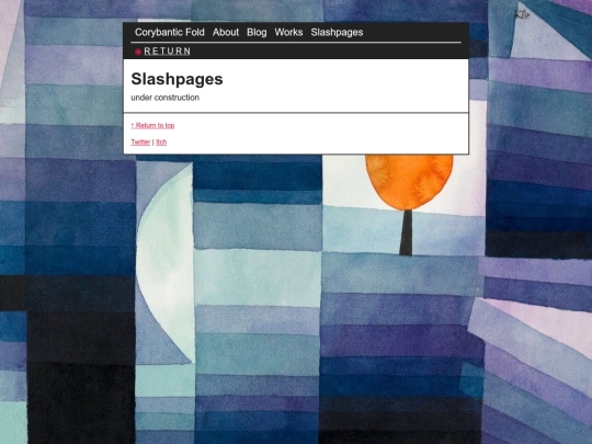 slashpages screenshot