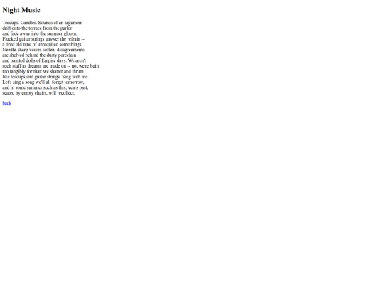 writing/nightmusic screenshot