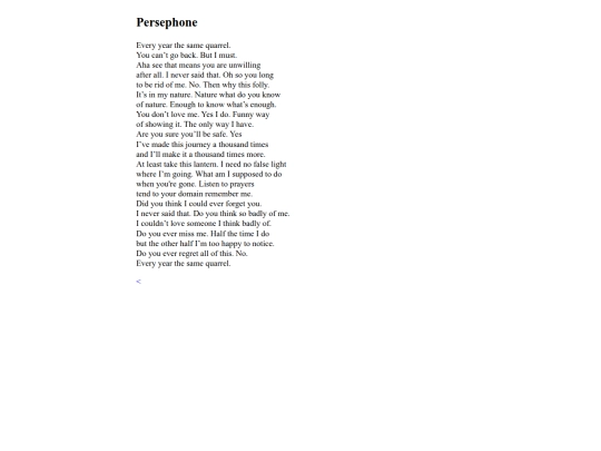 writing/persephone screenshot