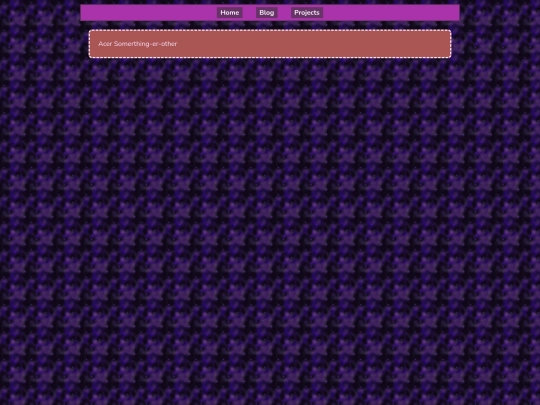 projects/acer screenshot