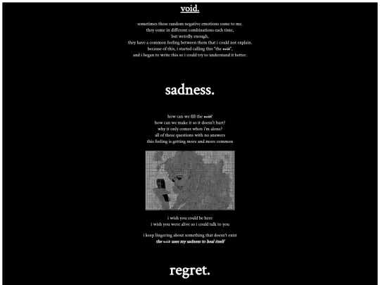 pages/void screenshot