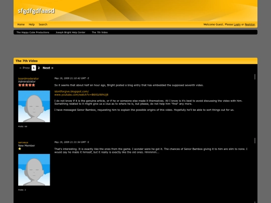 test screenshot
