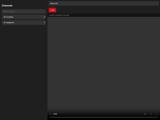 UT-IPTV-Player screenshot