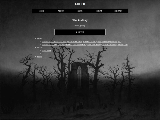 crypt/gallery screenshot