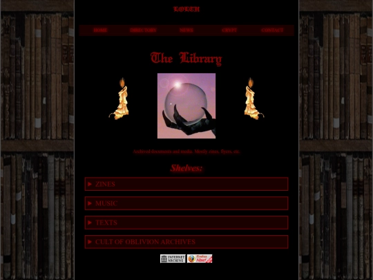 crypt/library screenshot