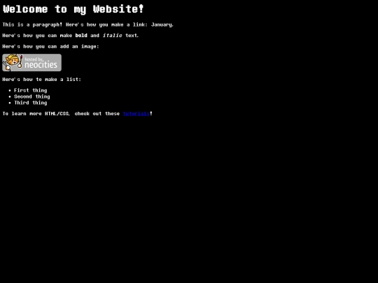 test screenshot
