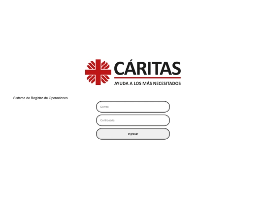login screenshot