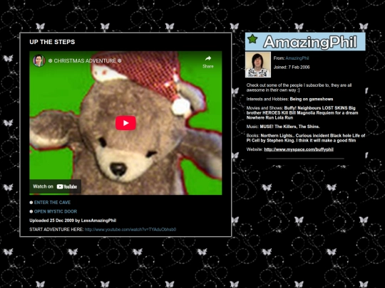 phil vid players/christmasadventure/steps screenshot