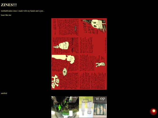 zines screenshot