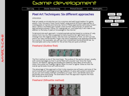 gamedev/pixeltechniques screenshot