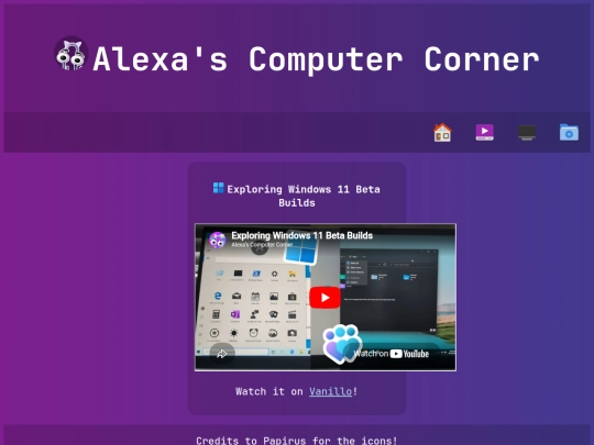 videos screenshot