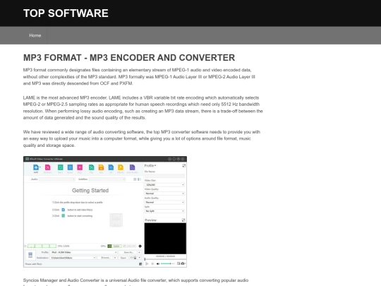 audioencoder screenshot