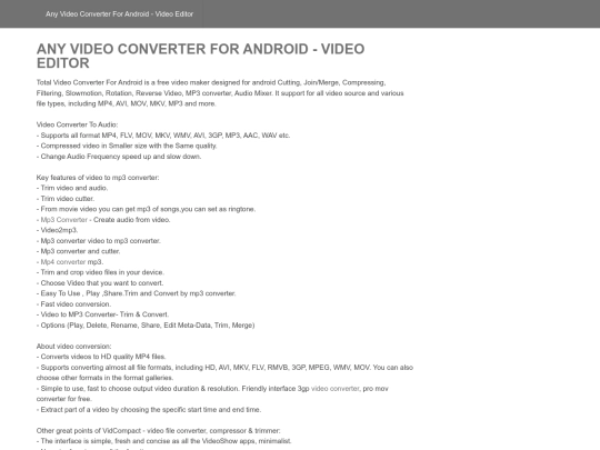 totalvideoconverter screenshot