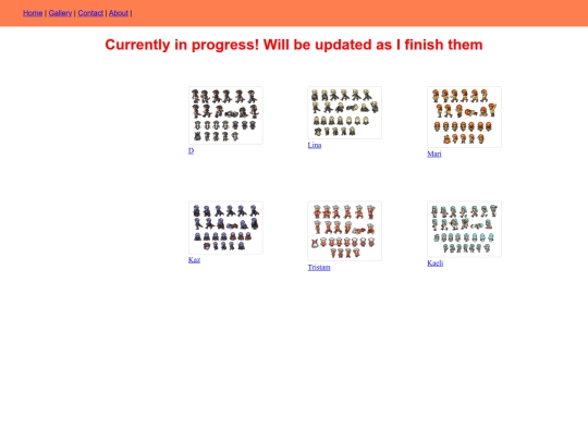 Sprites screenshot