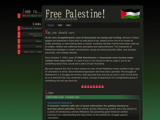 palestine screenshot