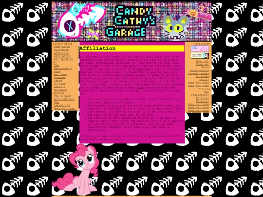 Affiliation screenshot