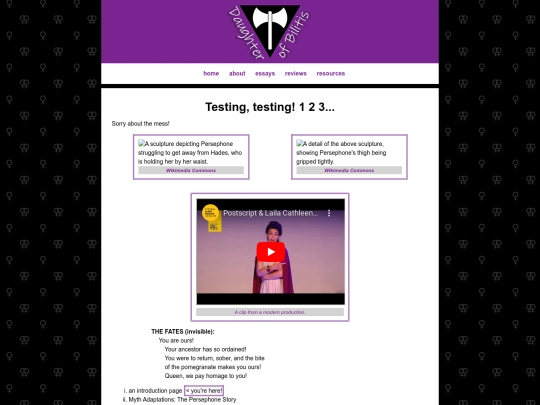 secrets/testing screenshot