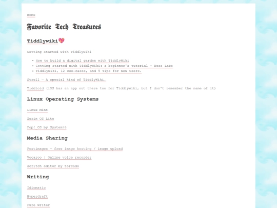 techtreasures screenshot