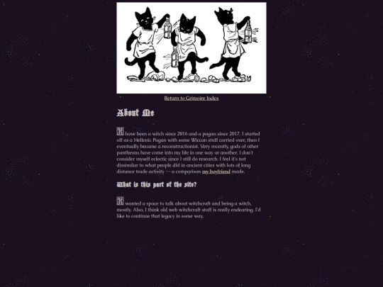 grimoire/about screenshot