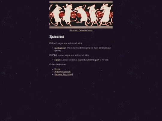 grimoire/resources screenshot