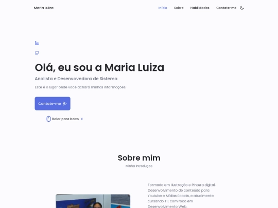 Portfolio malu screenshot