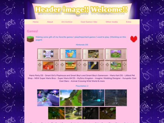 games screenshot