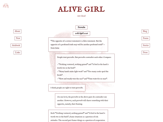 proverbs screenshot
